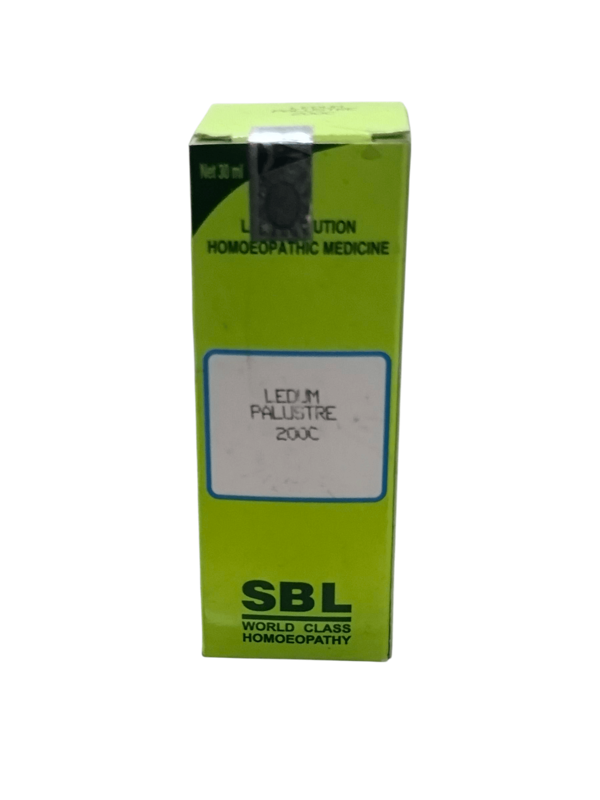 SBL homeopathic medicine box on a white background