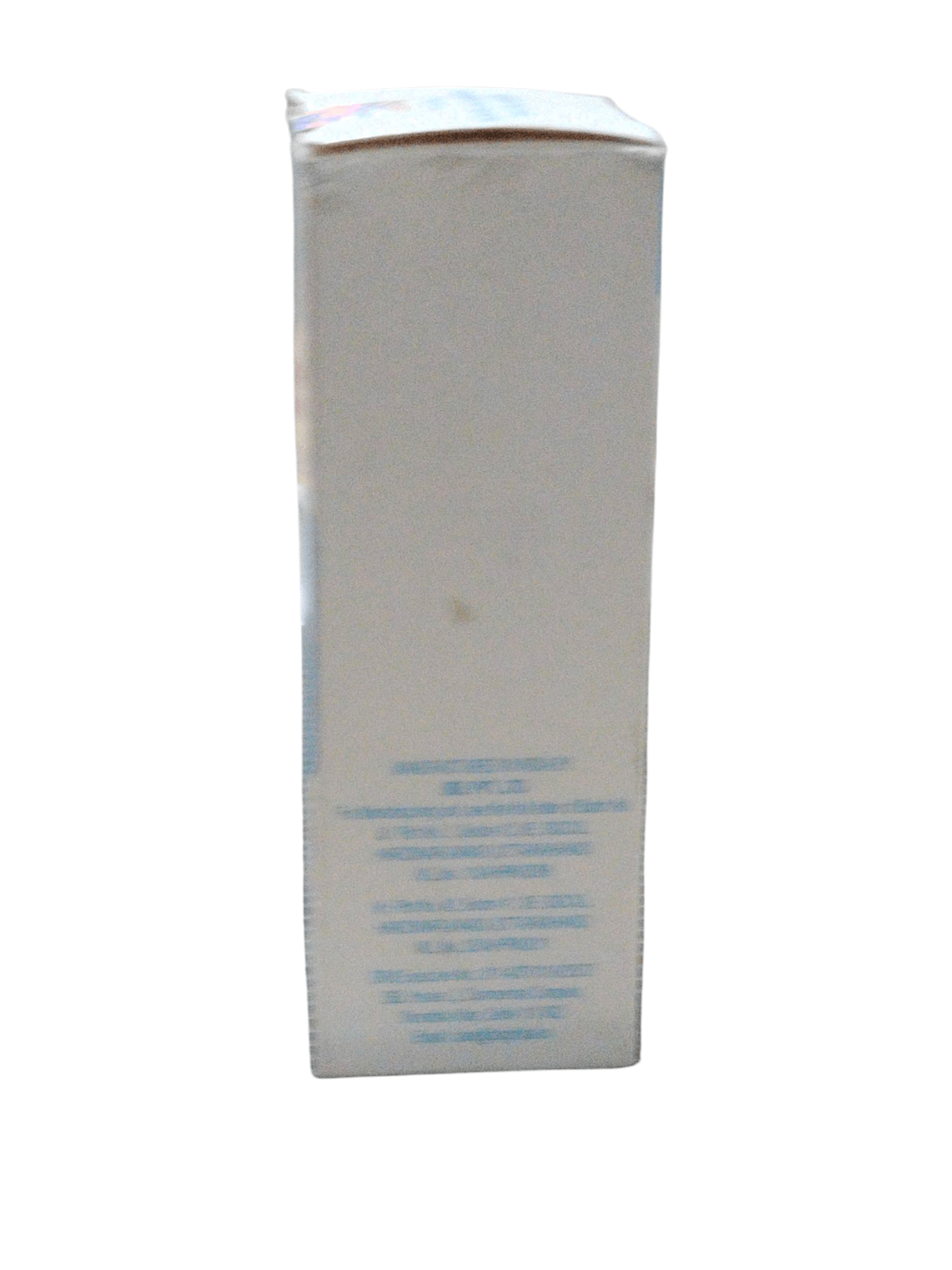 White box with blue text on a white background