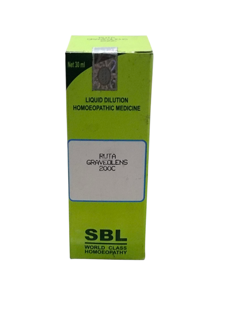 SBL RUTA GRAVEOLENS 200C HOMEOPATHIC DILUTION 30ML