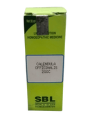 SBL Calendula officinalis 200C homeopathic medicine box on a white background