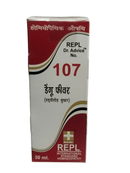 REPL Dr. Advice No. 107 homeopathic medicine box on a white background