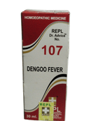 Box of REPL Dr. Advice No. 107 for Dengoo Fever on a white background