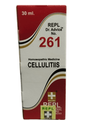Box of REPL Dr. Advice No. 261 for Cellulitis on a white background