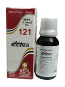Bottle and box of REPL Dr. Advice No. 121 medicine on a white background