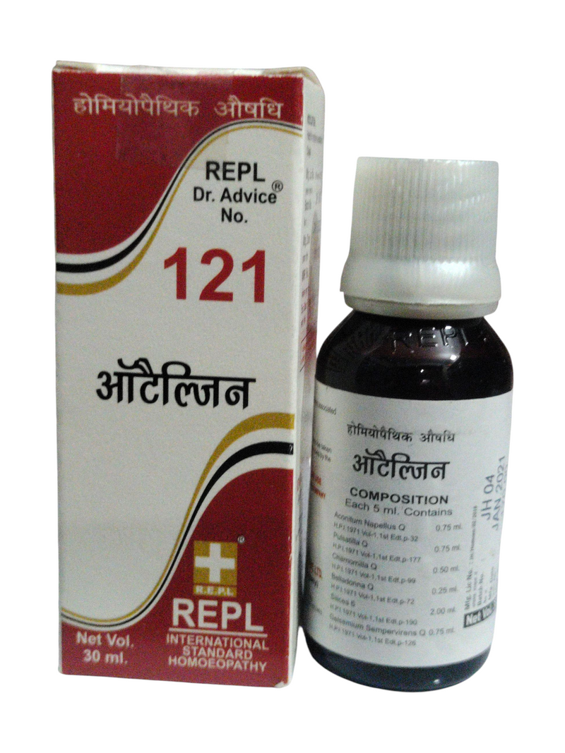 REPL DR. ADVICE NO. 121 OTALGIN HOMEOPATHIC MEDICINE 30ML