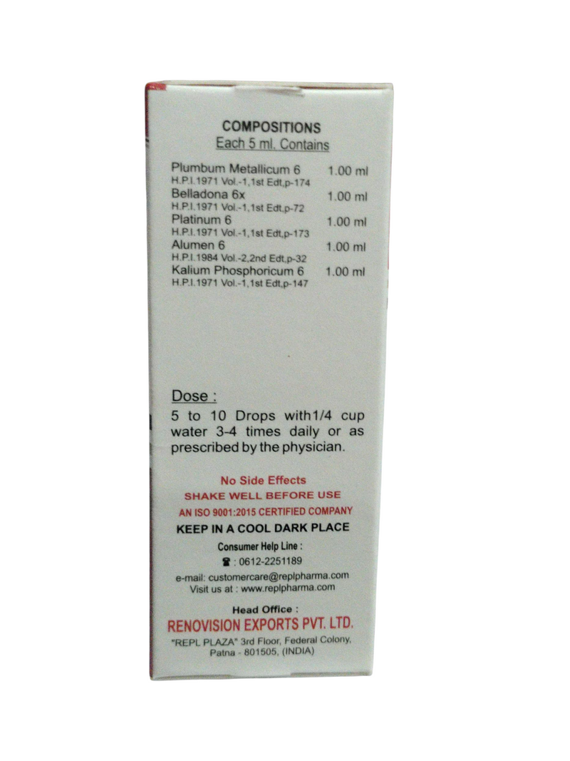 REPL DR. ADVICE NO. 104 VAGINISOMSS HOMEOPHATHIC MEDICINE 30ML