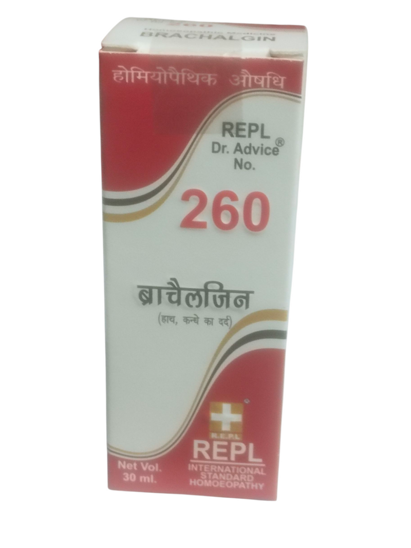 REPL DR. ADVICE NO. 260 BRACHALGIN HOMEOPATHIC MEDICINE 30ML