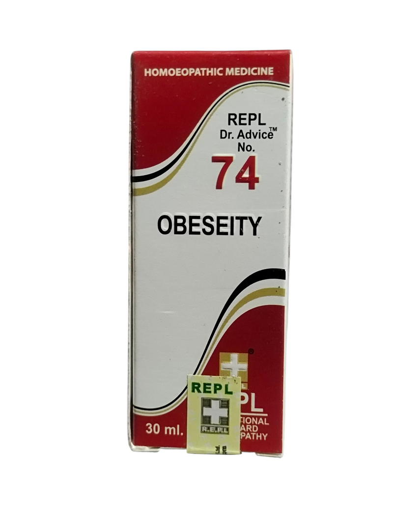 REPL DR. ADVICE NO. 74 OBESEITY HOMEOPATHIC MEDICINE 30ML