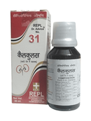 Bottle and box of REPL Dr. Advice No. 31 medicine on a white background
