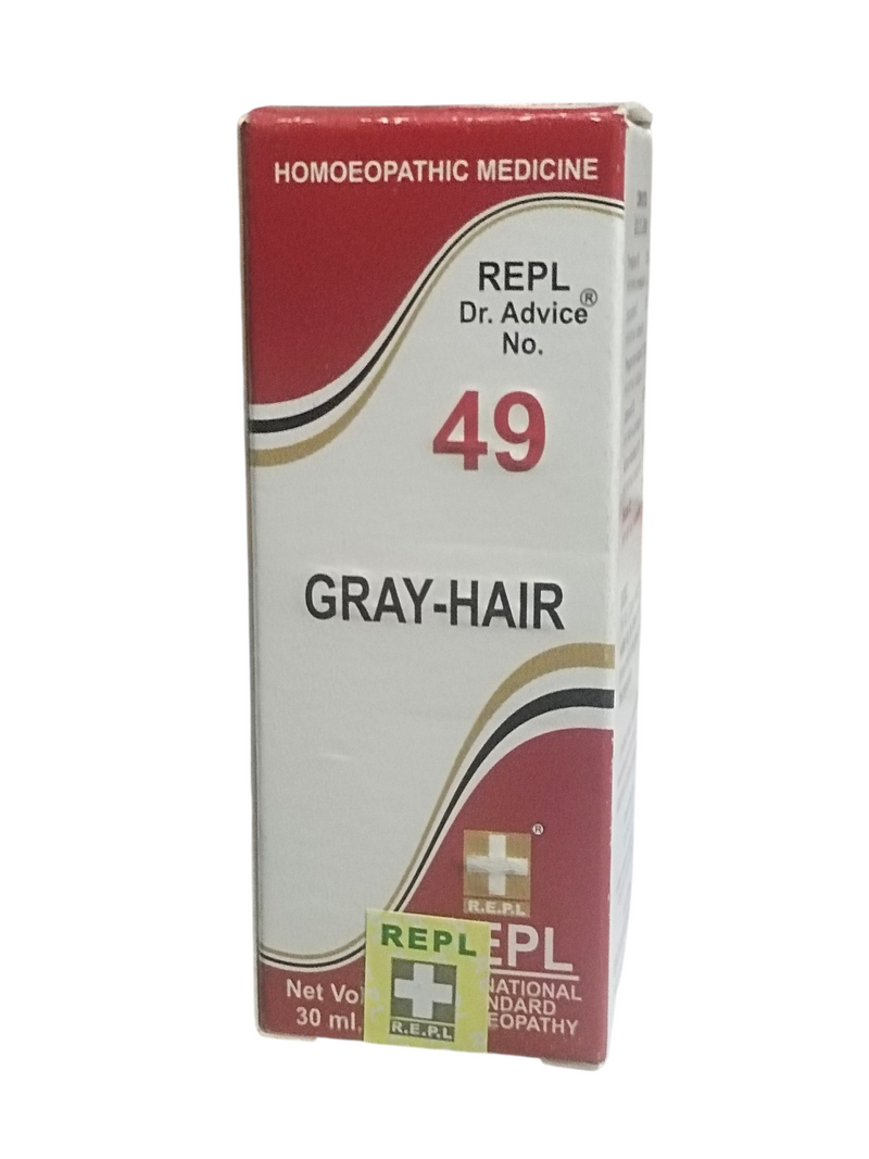 REPL DR. ADVICE NO. 49 GRAY-HAIR HOMEOPATHIC MEDICINE 30ML