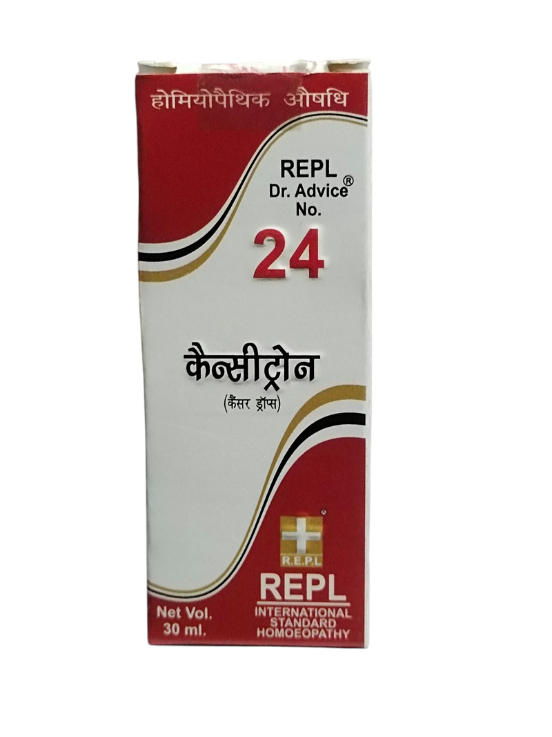 REPL DR. ADVICE NO. 24 CANCETRON FOR CANCER DROP HOMEOPATHIC MEDICINE 30ML.
