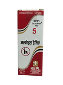 REPL Dr. Advice No. 5 box for homeopathy on a white background