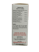Box of Renovision Pharmaceuticals with product composition and usage instructions on a white background