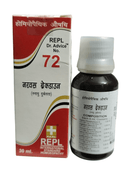 REPL Dr. Advice No. 72 bottle and packaging on a white background