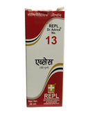 REPL Dr. Advice No. 13 homeopathic medicine box on a white background