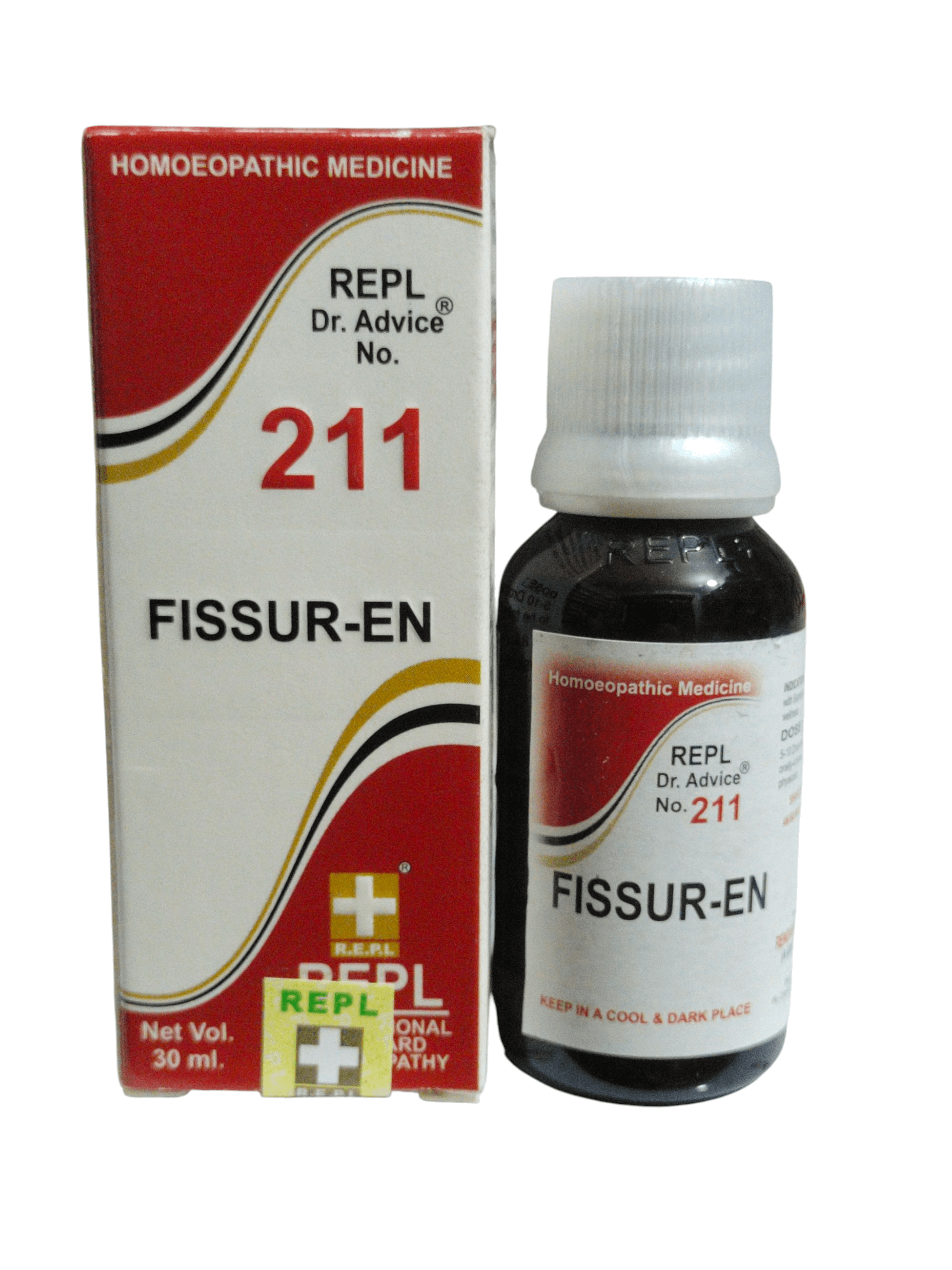 Fissur-EN bottle and packaging on a white background
