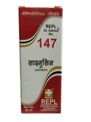 REPL DR. ADVICE NO. 147 SINUSIN FOR SINUSITIS TREATMENT HOMEOPATHIC MEDICINE 30ML box packaging