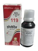REPL Dr. Advice No. 119 bottle and packaging on a white background
