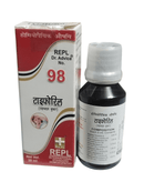 REPL Dr. Advice No. 98 homeopathic medicine bottle and packaging on a white background