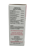 Medical or pharmaceutical box with text on a white background