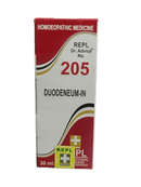 Box of Duodeneum-IN homoeopathic medicine with red and white design