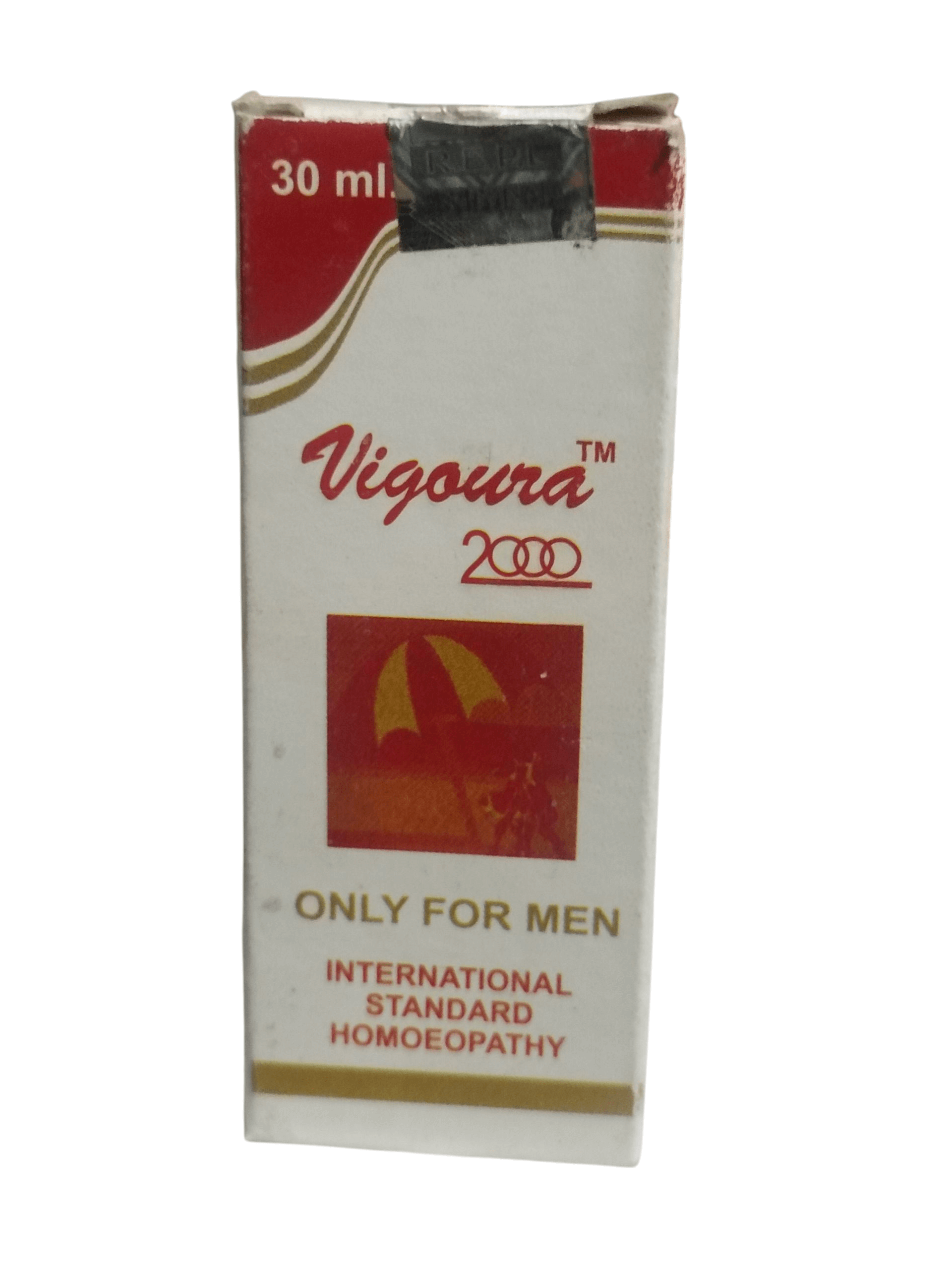Vigoura 2000 packaging for men on a white background