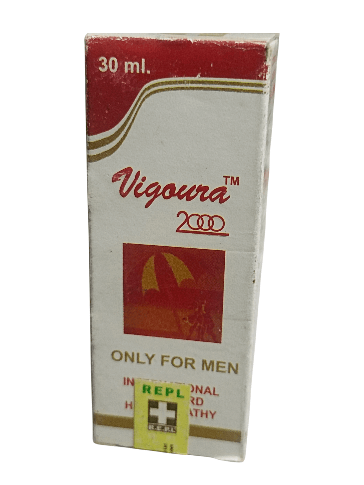 Vigoura 2000 packaging for men on a white background