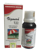 Vigoura 1000 homeopathic medicine bottle and packaging on a white background