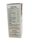 Box of a pharmaceutical product with detailed composition and usage instructions on a white background
