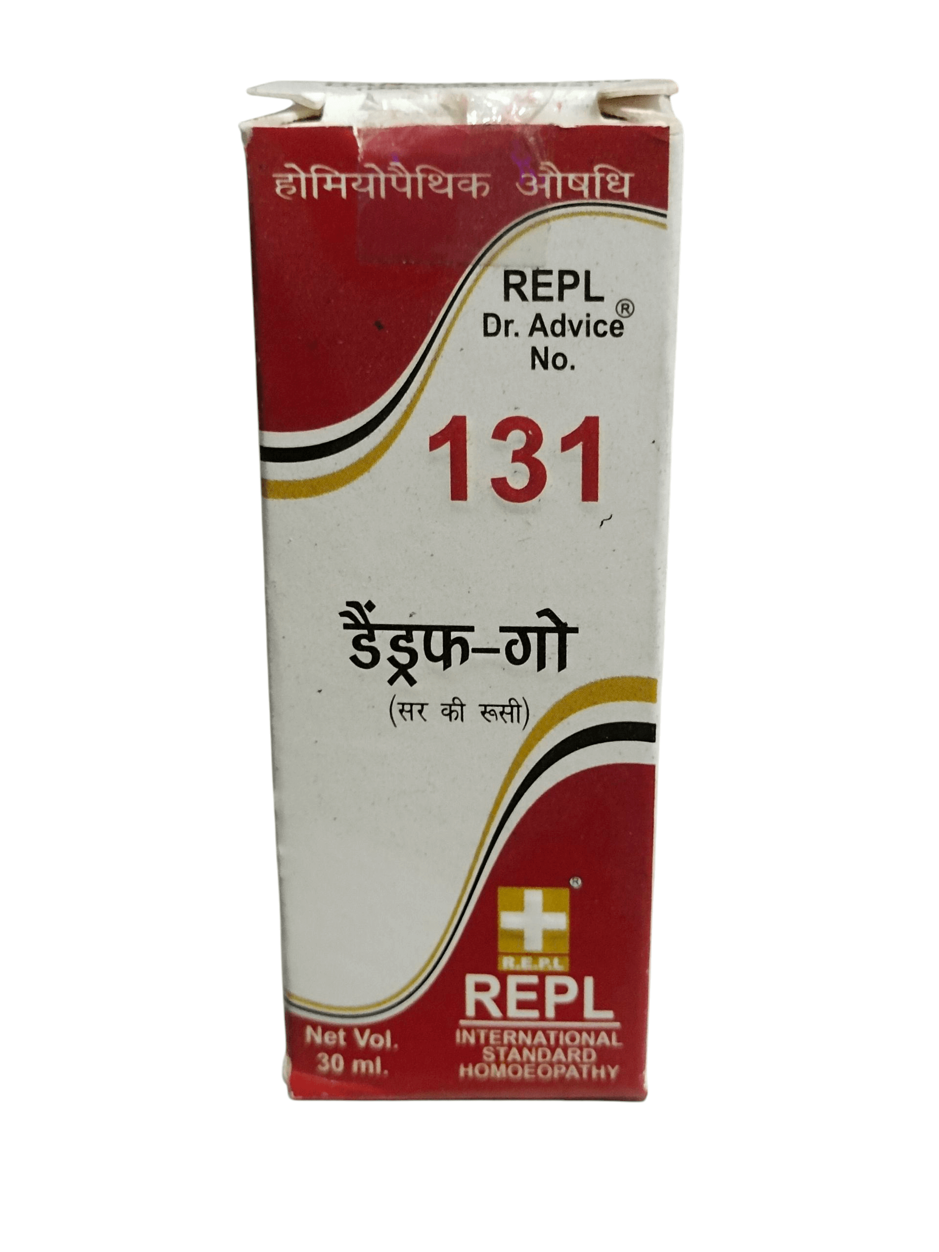 REPL Dr. Advice No. 131 box on a white background