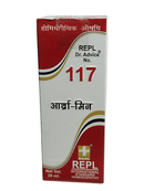 Red and white box with text and branding on a white background