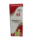 Box of Spondyl-T homoeopathic medicine on a white background