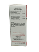 Box of Renovision Pharmaceuticals with medical composition and usage instructions on a white background