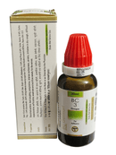 BC 3 Drops bottle with red cap and box on a white background