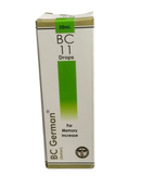 Box of BC 11 Drops for memory increase on a white background