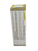 Box with text and branding on a white background