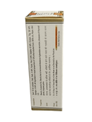 Medication box with text on a white background