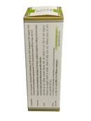 Box with text and green label on a white background