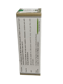 Box with text and branding on a white background