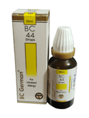 BC German BC 44 Drops bottle and packaging on a white background