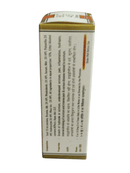 Box with text and branding on a white background