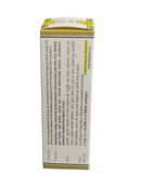 Product packaging with text on a white background