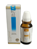 BC 65 Drops bottle and packaging on a white background