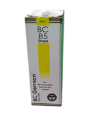 Box of BC German BC 85 Drops on a white background