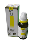 BC GERMAN 85 BITE OF SCORPLAN INSECT OR ANY ANIMAL DROPS HOMEOPATHIC MEDICINE 30ML bottle and box