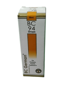 BC GERMAN 94 PARALYSIS,PURESIS, PARKINSON'S DROPS HOMEOPATHIC MEDICINE 30ML packaging image