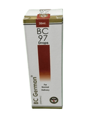 BC GERMAN 97 NORMAL DELIVERY DROPS HOMEOPATHIC MEDICINE 30ML packaging