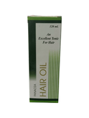 BC GERMAN PANACEA HAIR OIL 120ML HOMEOPATHIC MEDICINE packaging showing excellent tonic for hair