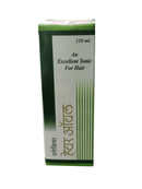 BC GERMAN PANACEA HAIR OIL 120ML HOMEOPATHIC MEDICINE product packaging showing herbal hair oil benefits