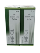 BC GERMAN PANACEA HAIR OIL 120ML HOMEOPATHIC MEDICINE packaging of 60ml hair oil tonic for improving hair health.